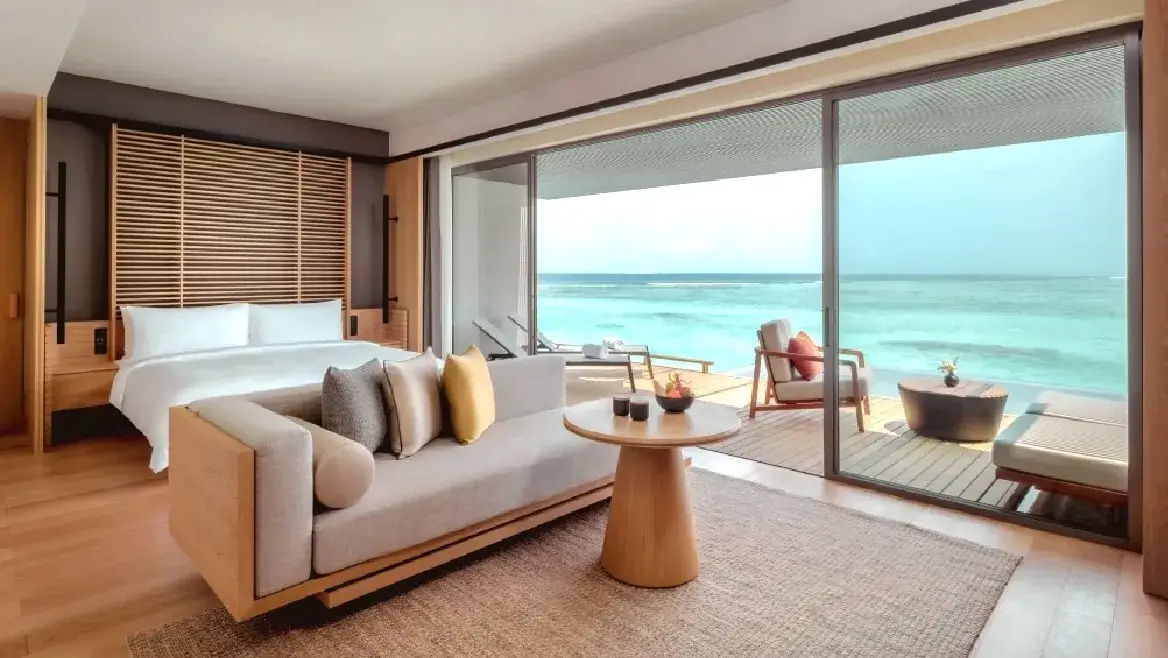 AlilaKothaifaruMaldives馬爾地夫阿麗拉度假村OceanOverwaterPoolVilla海洋泳池別墅一望無際海景房