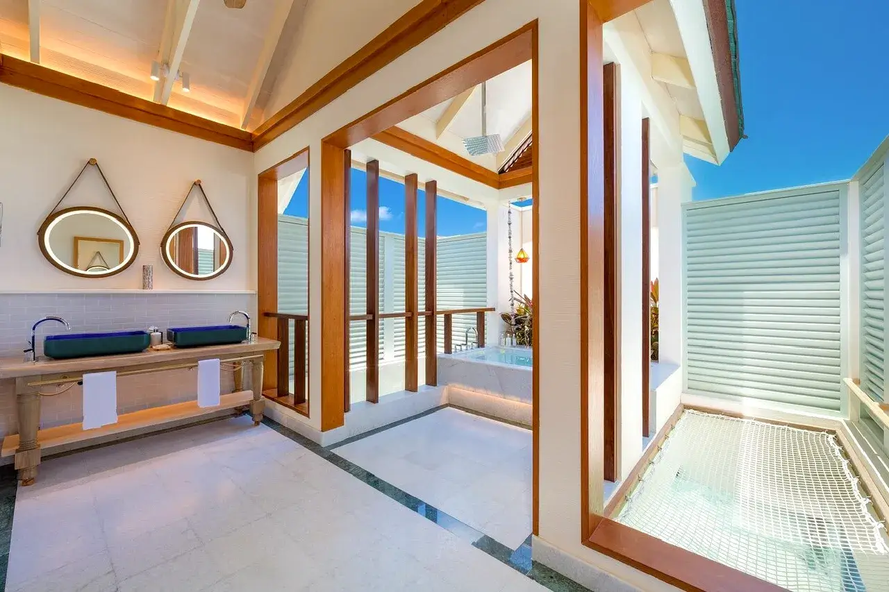 OBLU SELECT Lobigili馬爾地夫奧靜洛碧吉利島Nest Water Villa擁有室內網床