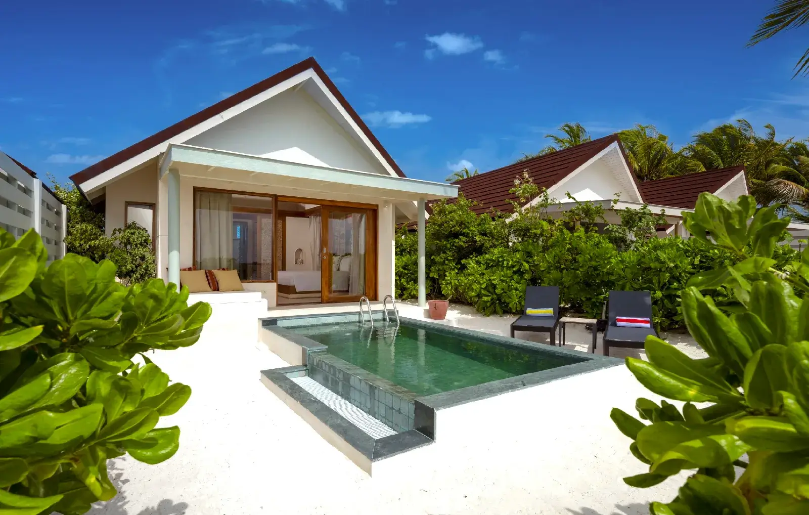 OBLU SELECT Lobigili馬爾地夫奧靜洛碧吉利島Sun Nest Beach Pool Villa可直接通往海灘