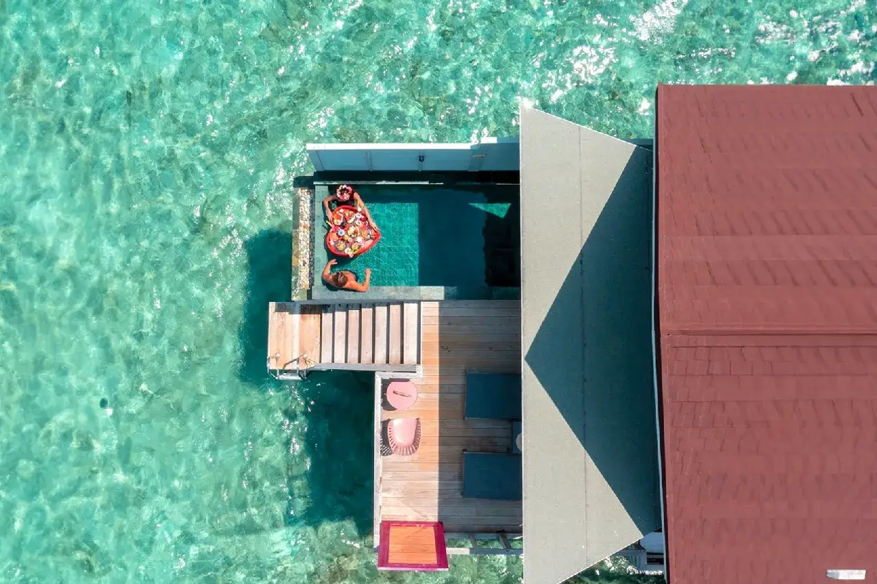 OBLU SELECT Lobigili馬爾地夫奧靜洛碧吉利島Sun Nest Water Pool Villa泳池獨享