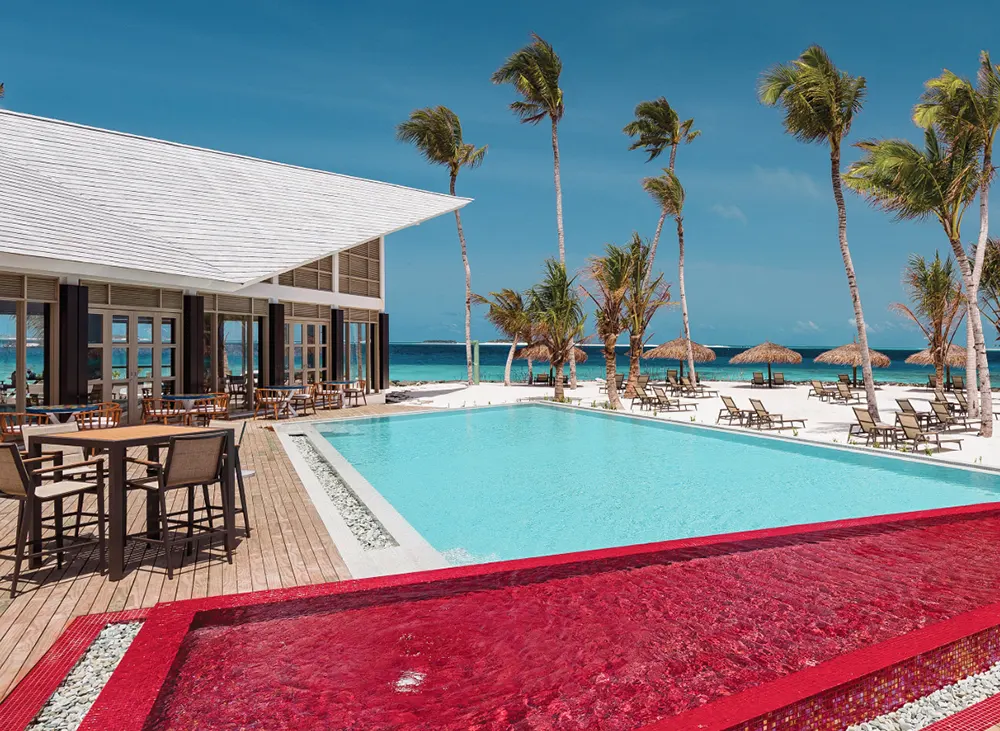 馬爾地夫旅遊_奧靜渡假村_Sangili-_One-Banyan-Pool