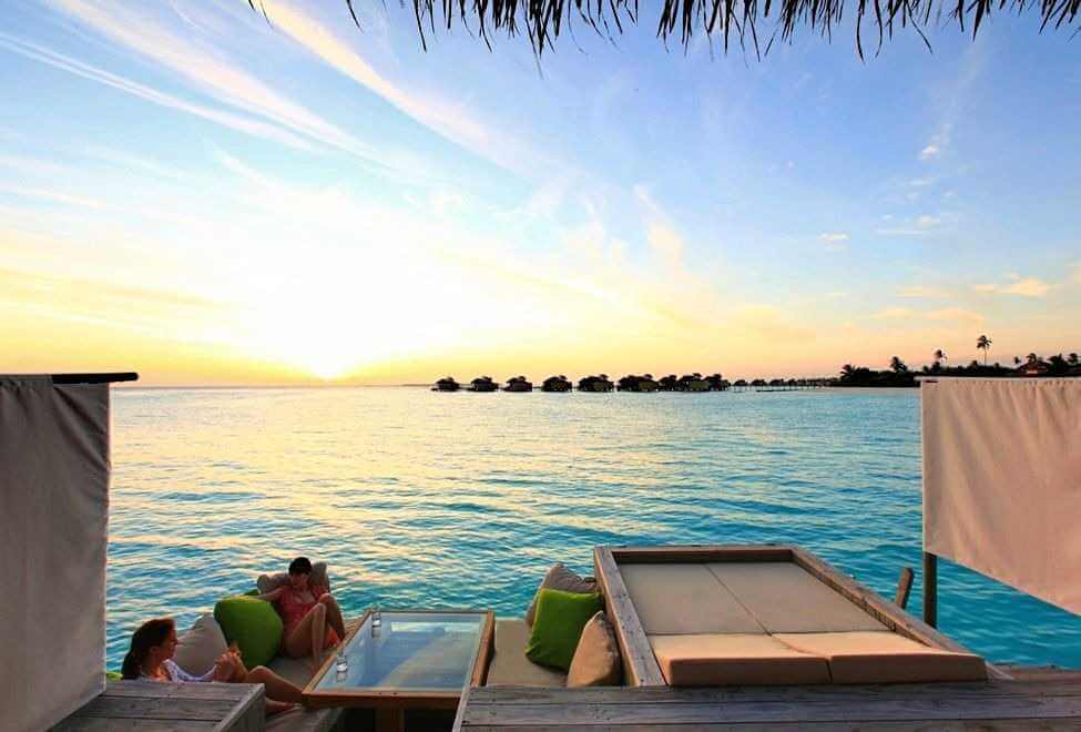 Six Sense Lagoon Water Villa-Deck
