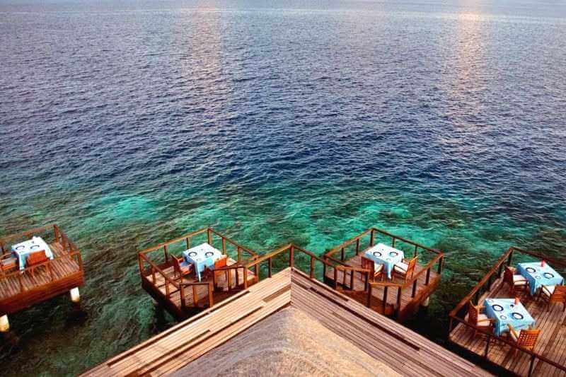 Coco Bodu Hithi-Aqua-Restaurant - Clara Travel