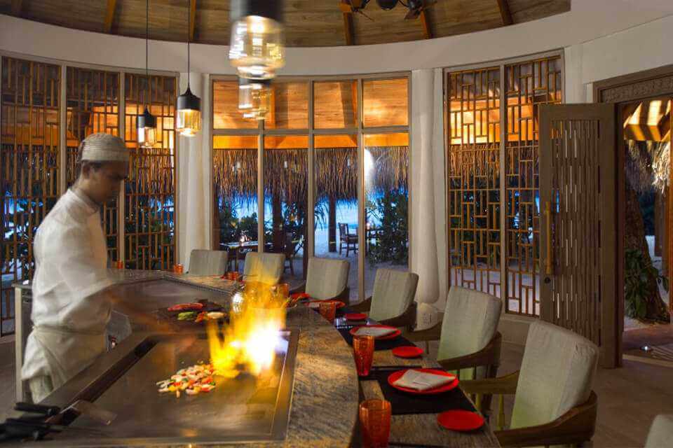 馬爾地夫米拉杜Milaidhoo 鐵板燒-克拉拉旅遊