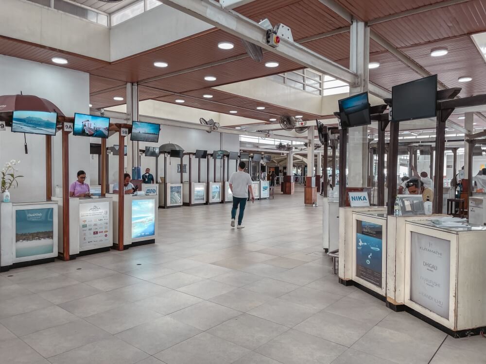 馬爾地夫水上內陸飛機櫃台區1 (4)