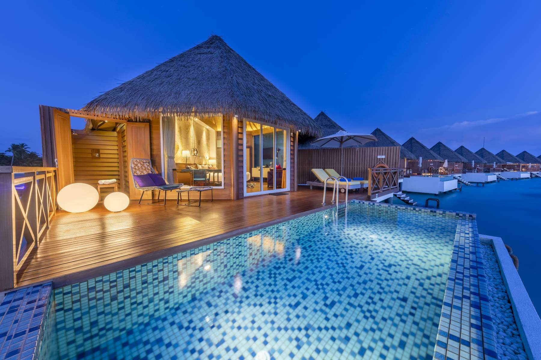 mercure overwater sunset pool villa