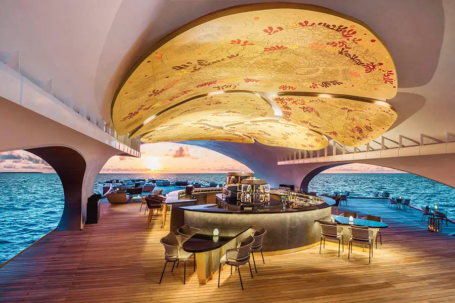 馬爾地夫旅遊_瑞吉度假村_the whale bar