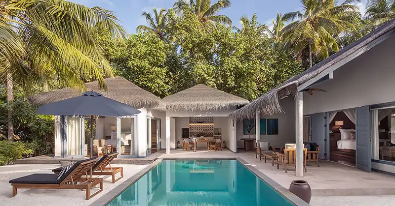 萊佛士度假村 Raffles Maldives_Beach Residence Exterior