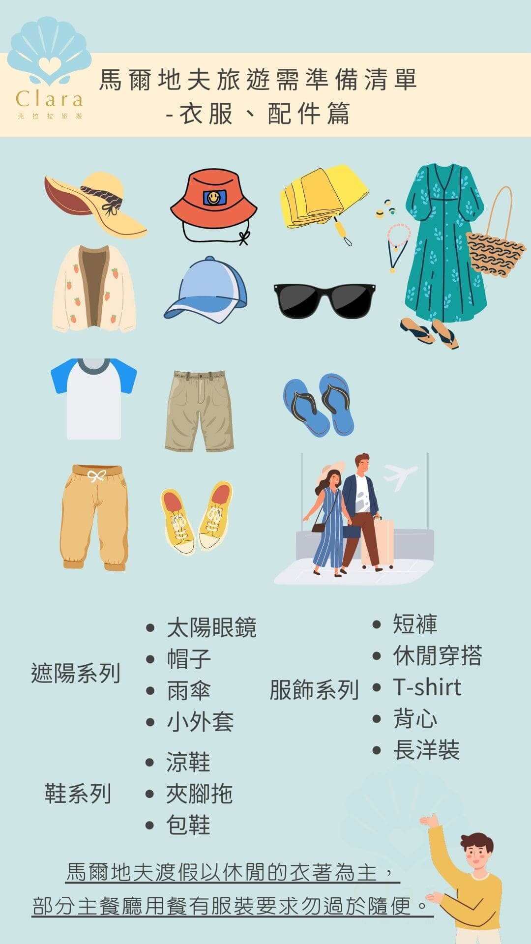 出發馬爾地夫需準備的東西 (5)