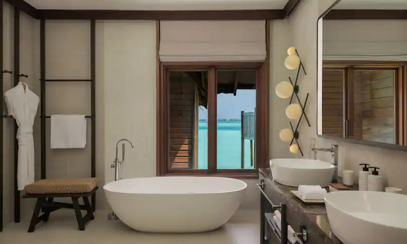 conrad sunrise water villa