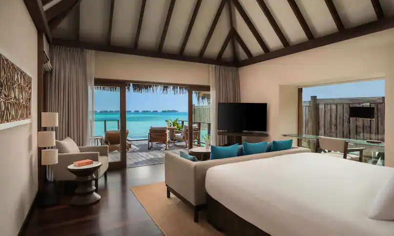 conrad sunrise water villa