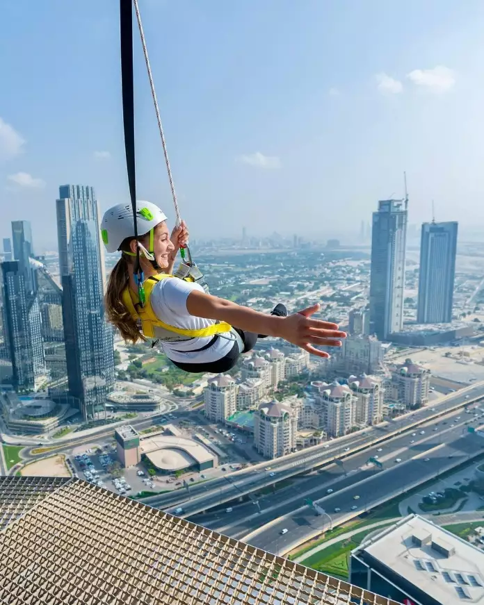 杜拜景點_Sky Views觀景臺