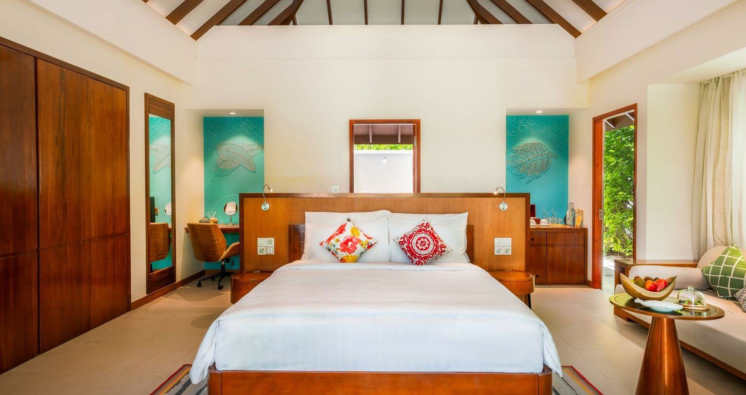 VARU by Atmosphere馬爾地夫瓦露Beach Villa沙灘別墅舒適臥房