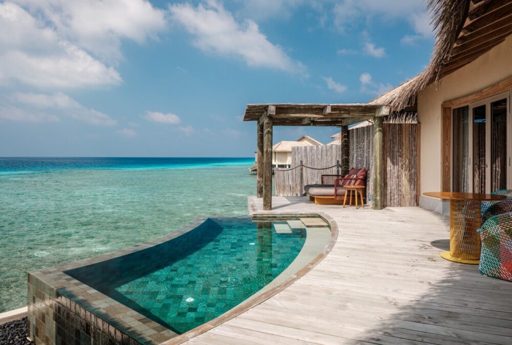 洲際渡假村水上泳池別墅