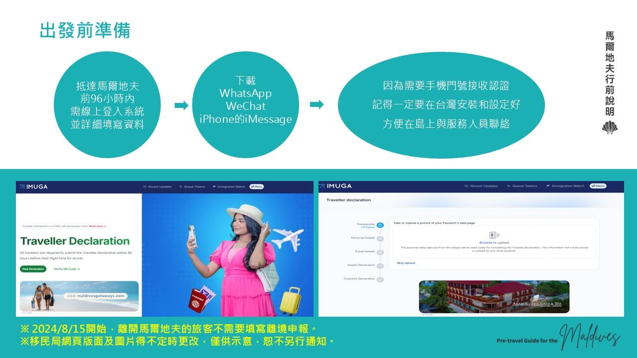 馬爾地夫入境表