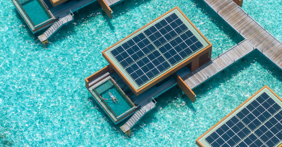 維利甘度 日初ocean pool villas