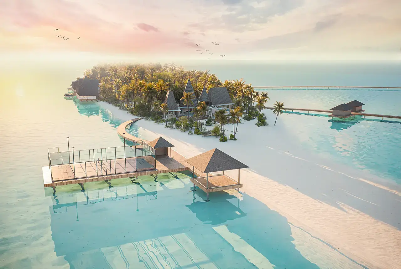 美亞富士水上網球場