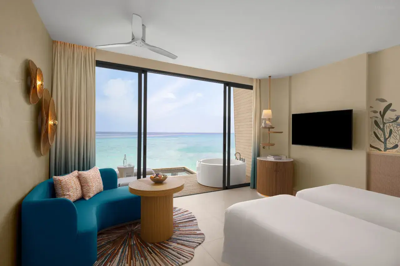 中央幻影渡假村水上別墅(附按摩浴缸)