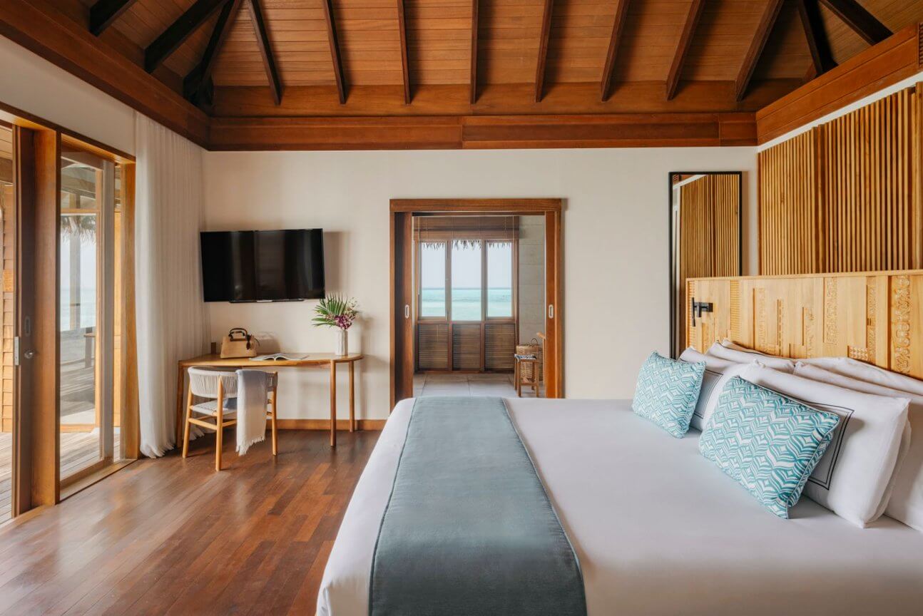 Meliá Whale Lagoon water villa