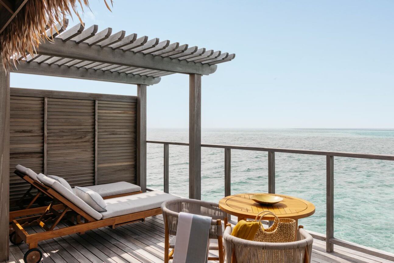 Meliá Whale Lagoon water villa