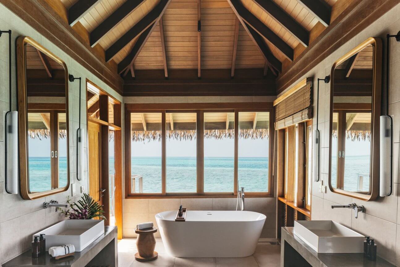 Meliá Whale Lagoon water villa